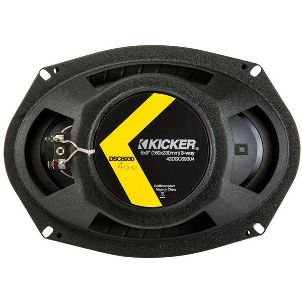 Main product image for Kicker DSC6930 DS Series 6" x 9" 3-Way Speaker Pair 267-6874